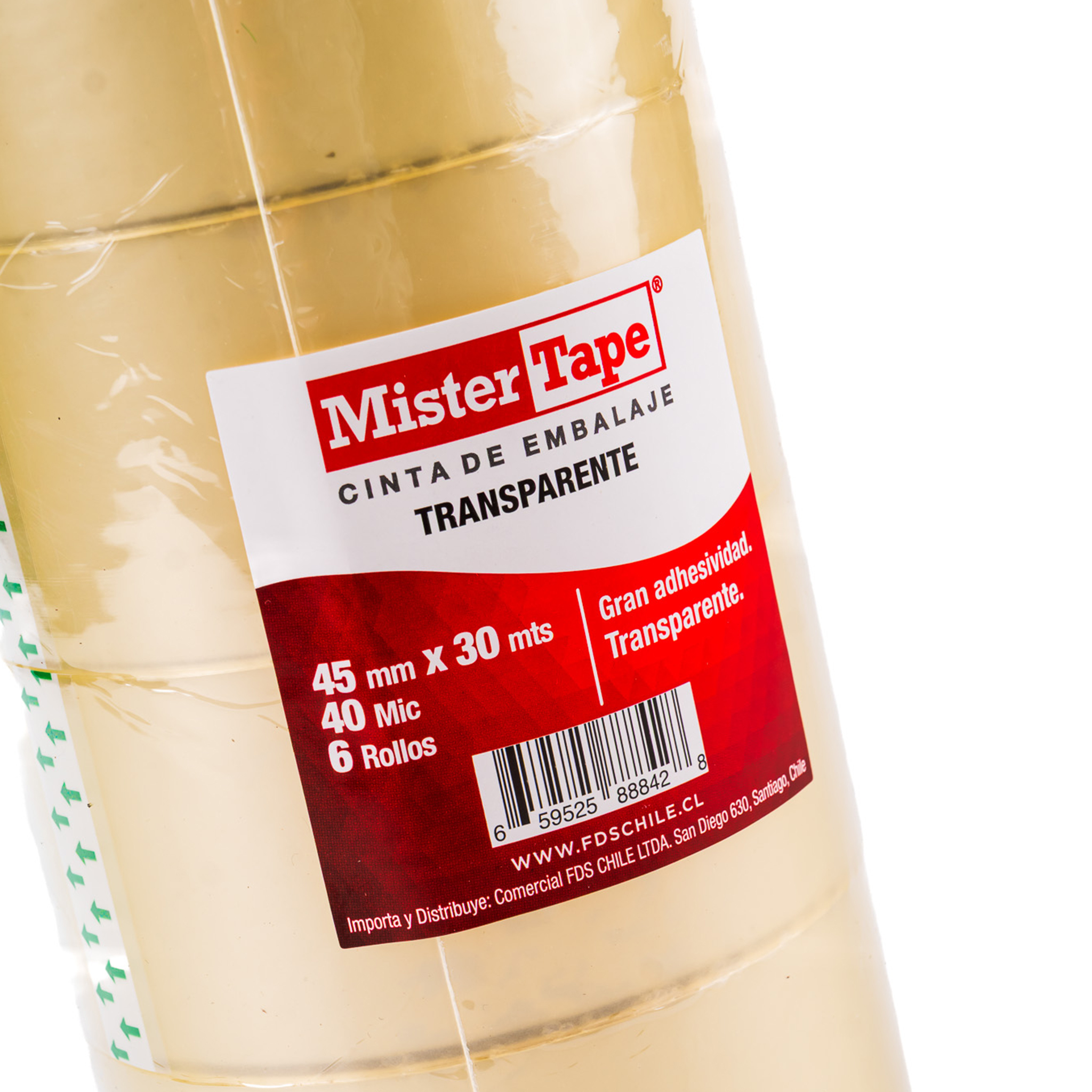 Cinta embalaje 45mm Mister Tape