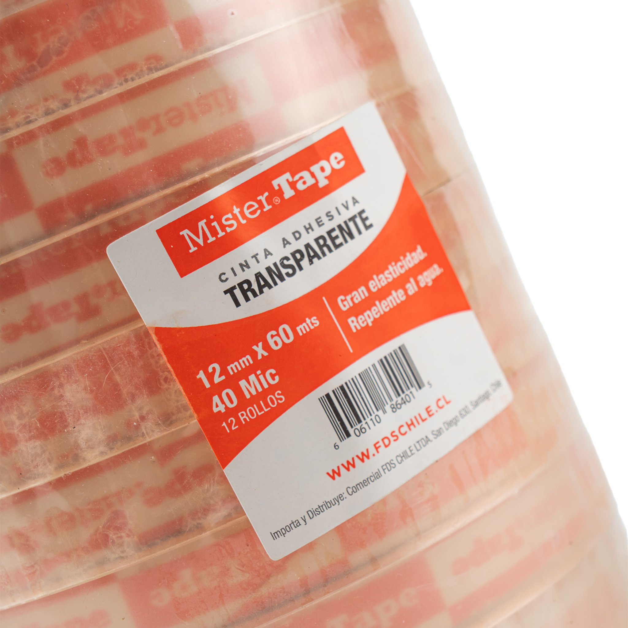 Cinta adhesiva escolar Mister Tape